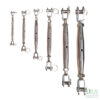 Stainless Steel Jaw and Jaw Closed Body Rigging Screw
