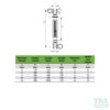 Stainless Steel Jaw and Jaw Closed Body Rigging Screw - Image 3